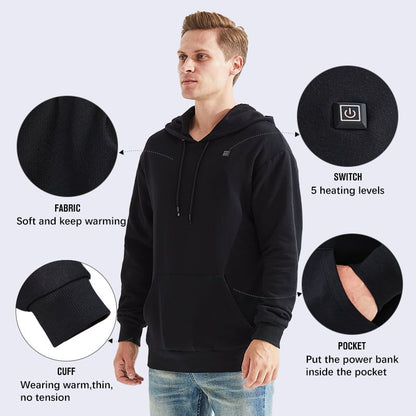 Ideales Geschenk - USB-beheizte Kapuzenpullover