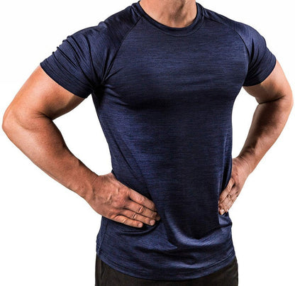 Einfarbiges, lässiges Sport-T-Shirt