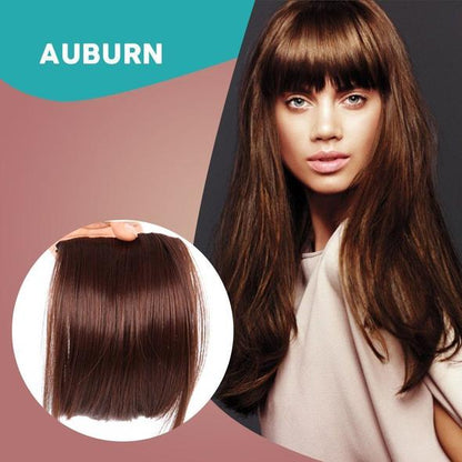 Seamless 3D Clip-In Bangs Hair Extensions