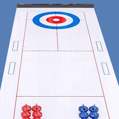 👨‍👩‍👧‍👦Tisch-Curling-Spielzeug, Eishockey-Tischspiel, Familienfeier 🏒 Mehrspieler-Curling-Tischspiel